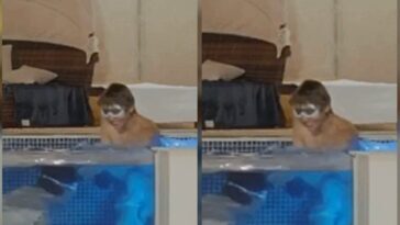 Kim Taehyung BTS V Dick Pop Out sa Swimming Pool