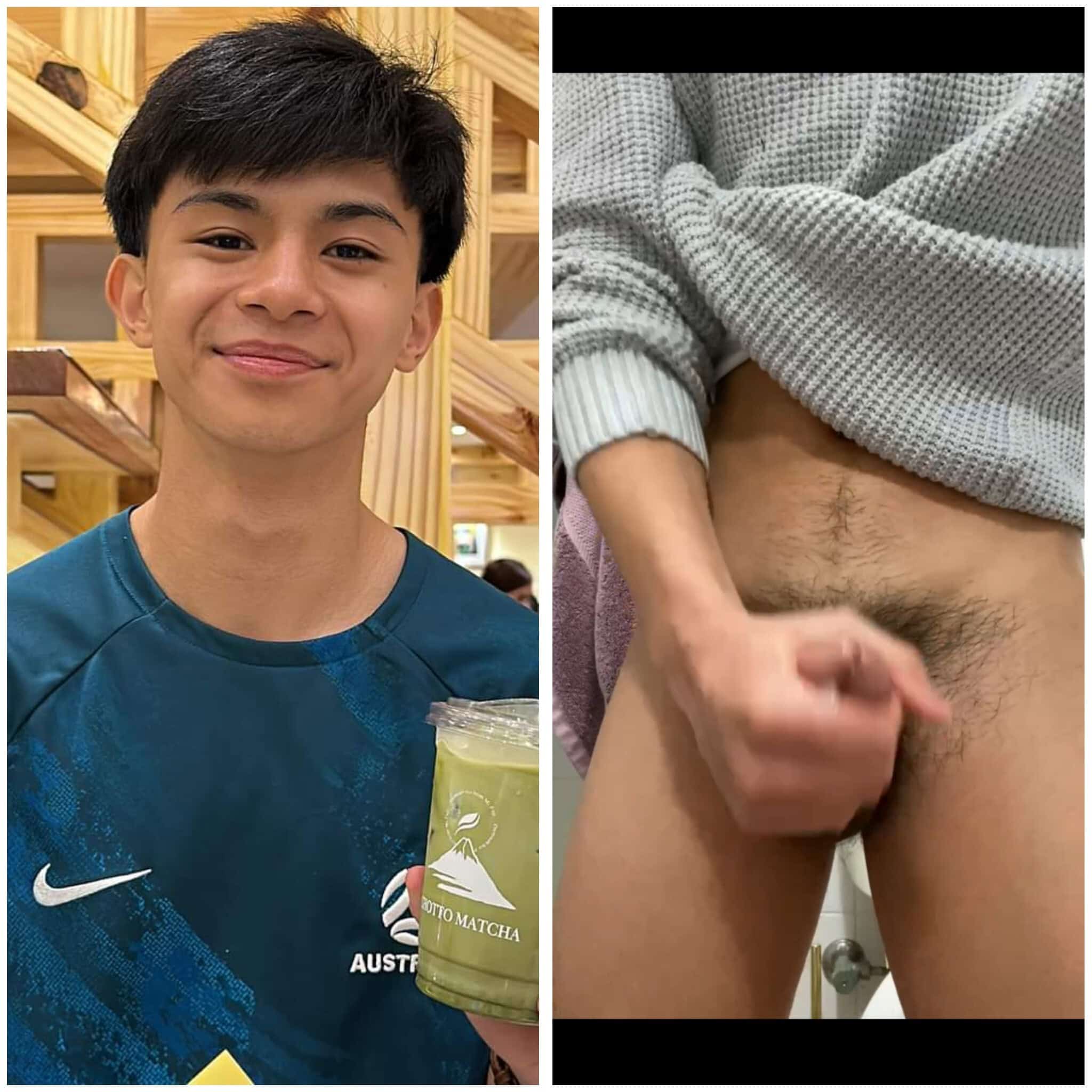 Rizal Hoxha's intense gaze- a prelude to his viral jakol video