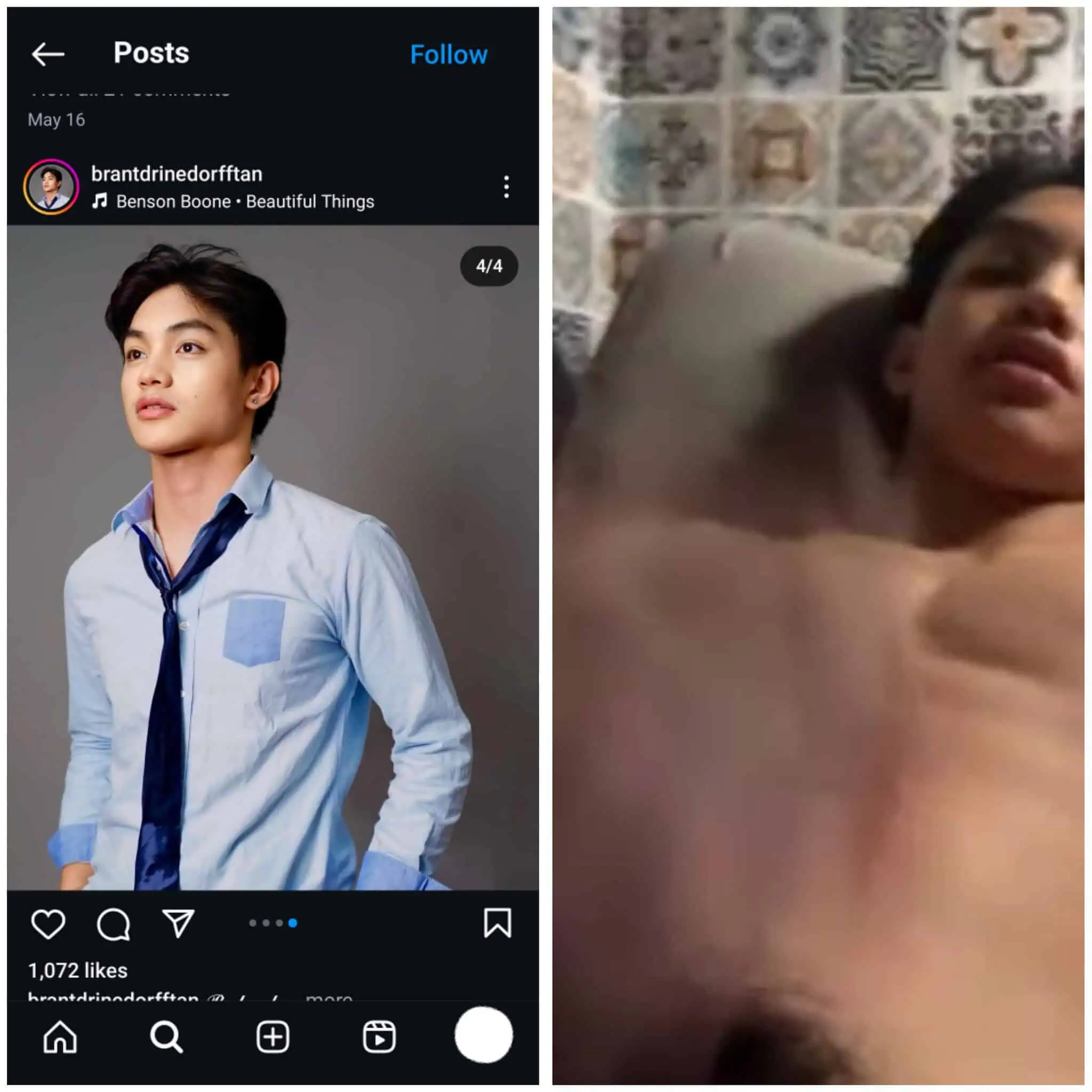 Brantdrine Tan's private jakol video a TikToker's intimate moment exposed
